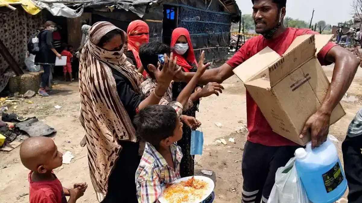 दिल्ली : रोहिंग्याओं को मिल रही है शिक्षा, पेयजल, चिकित्सा व भोजन की सुविधा